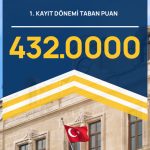 1. Kayıt Dönemi Taban Puanı